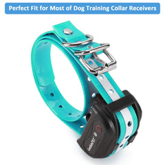 LuckinPET replacement collar strap adjustable buckle enables secure comfortable fitting