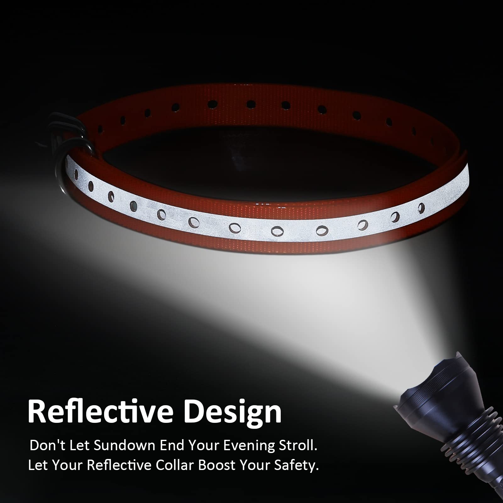 LuckinPET nylon TPU material strap offers flexibility in cold weather