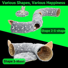 LUCKITTY self-luminous moon and star glow enhances nighttime exploration.
