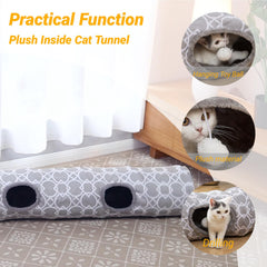 LUCKITTY interconnectable tunnels with linking buttons for customizable layouts