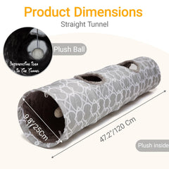 LUCKITTY 120 cm length for extended tunnel adventures