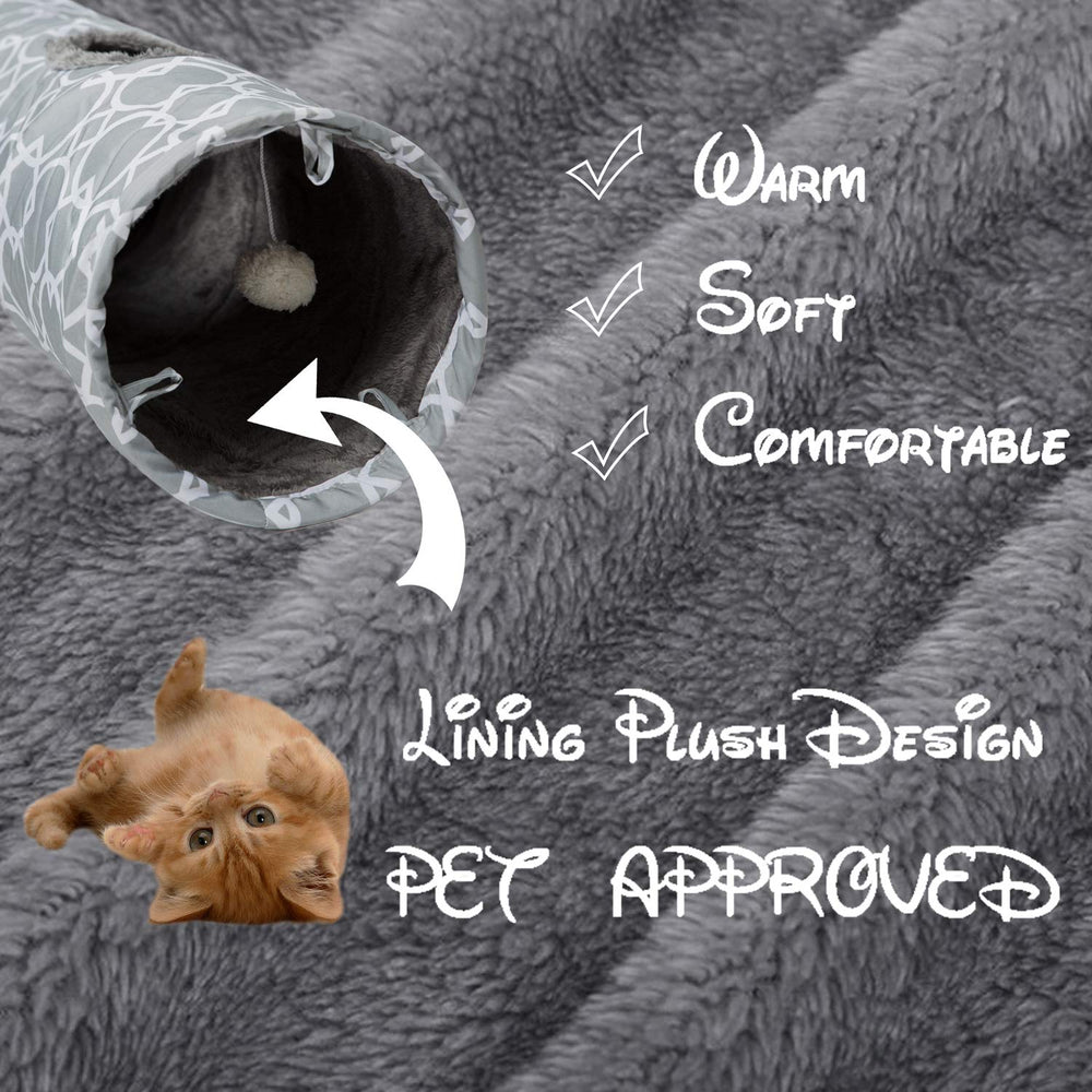 LUCKITTY Various shapes offer tailored play spaces for kittens and pets.
