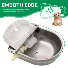 Lucky Farm float-valve-water-control maintains consistent water levels on busy days.