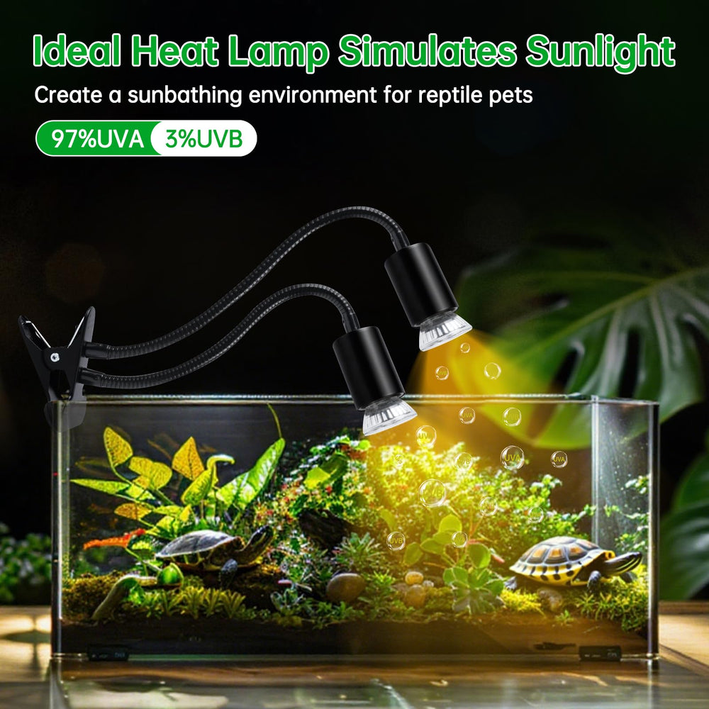 LUCKY HERP cycle timer with dimming tailors warmth for feeding