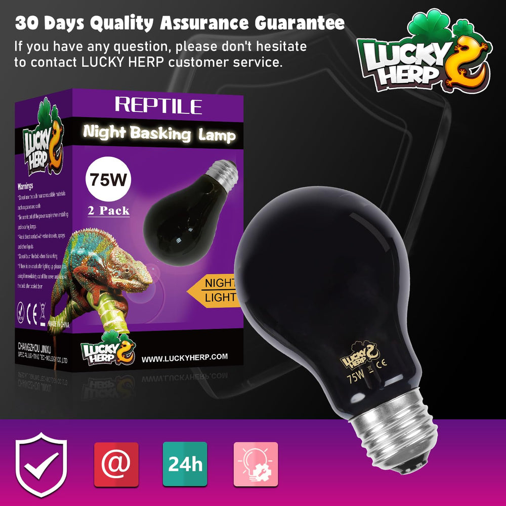 LUCKY HERP durable black design blends with terrarium setups.