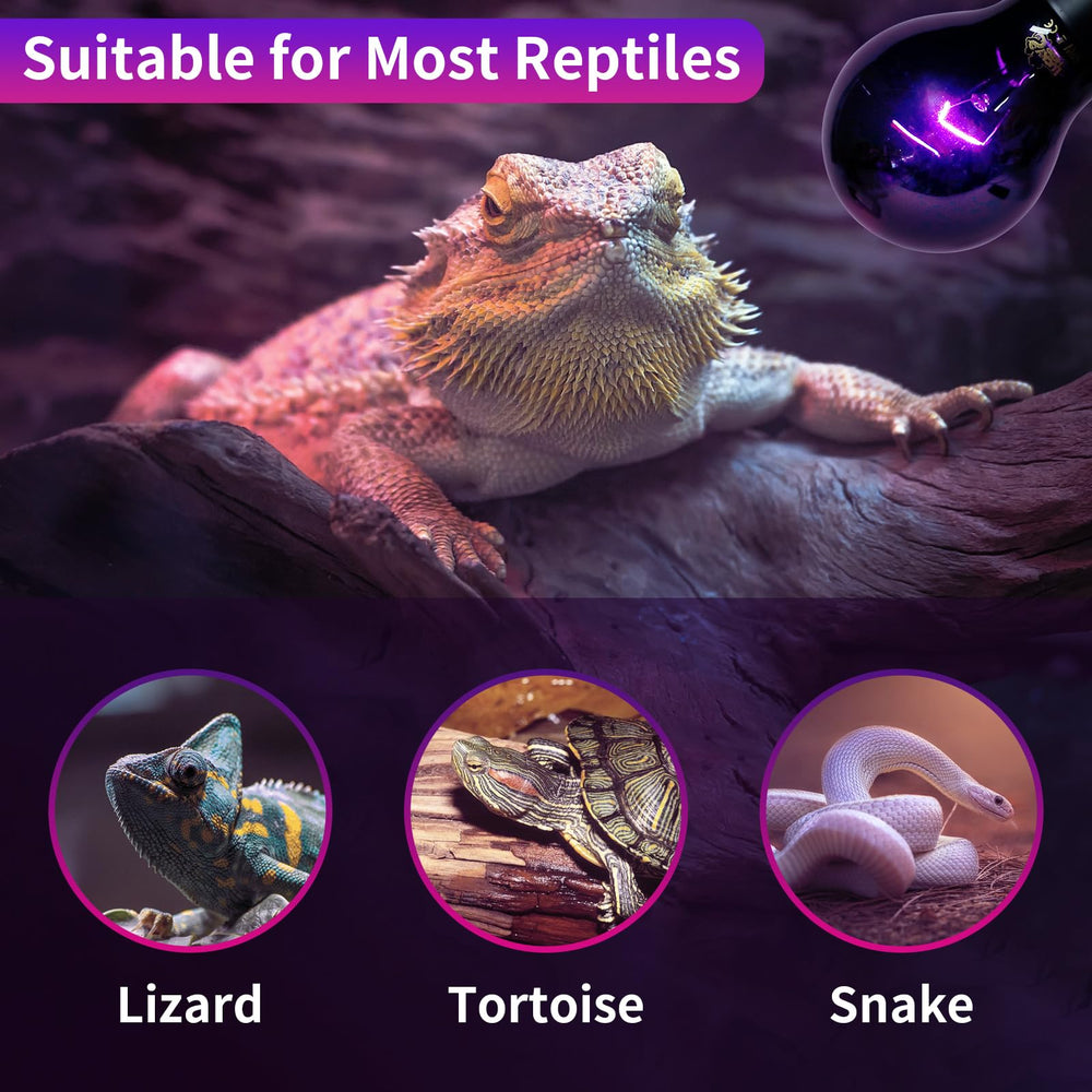 LUCKY HERP long-life bulb lasts up to 2000–3000 hours for dependable warmth.