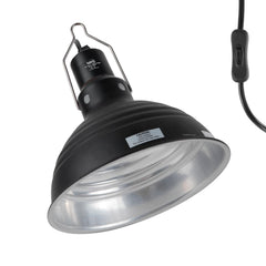 LUCKY HERP reptile light fixture dome for enhanced basking warmth and even coverage.