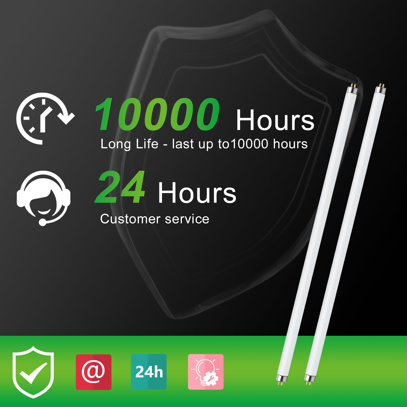 LUCKY HERP T8 15W UVB bulb setup supports tropical reptile habitats and easy installation.