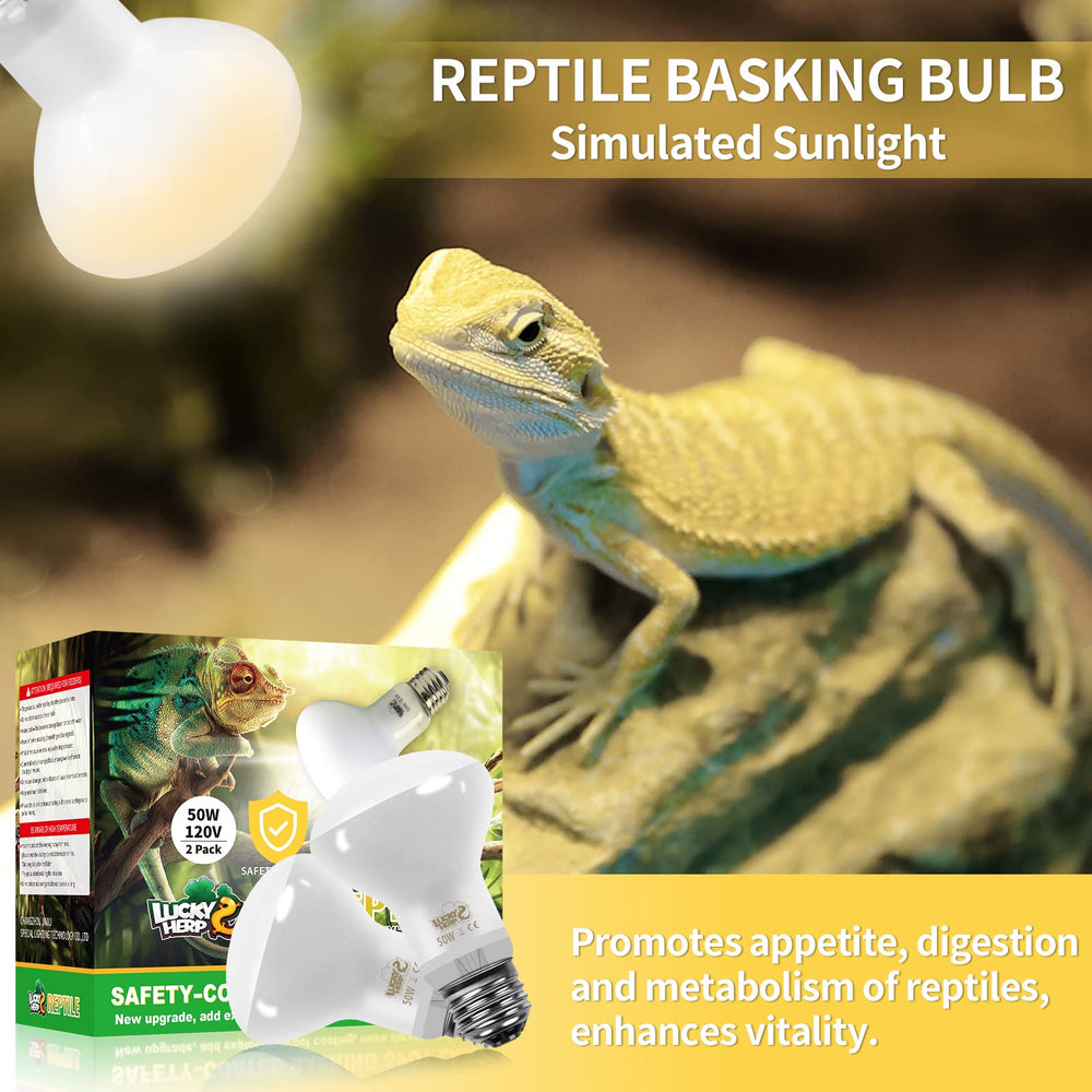 LUCKY HERP turtle basking spot light for thermoregulation