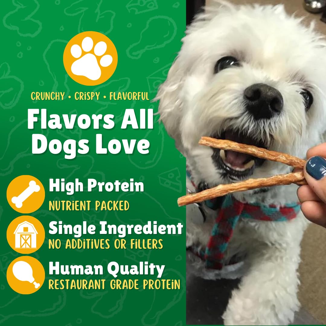 Lucky Premium Treats small puppy-chicken treat shown for tiny mouths