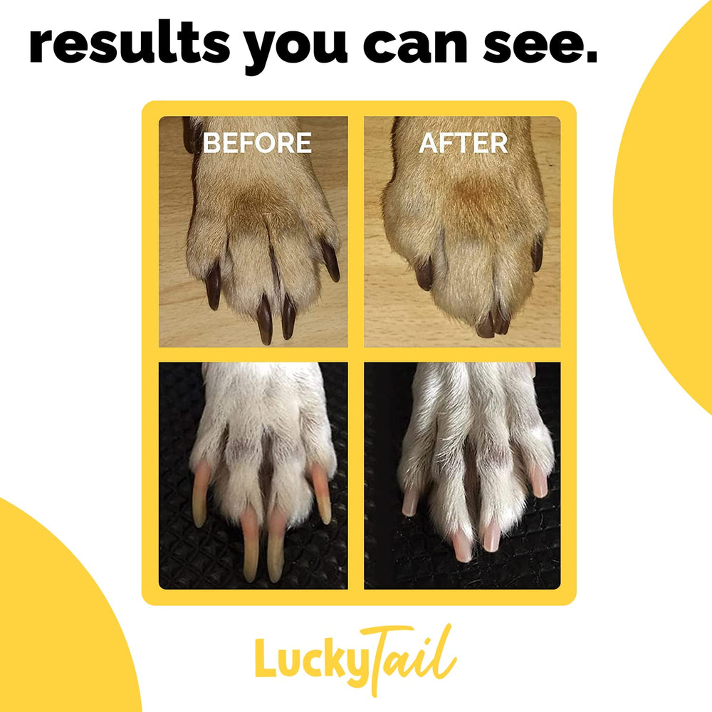 LUCKY TAIL washable heads for easy cleaning after use.