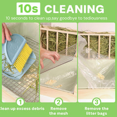 LUCKYBOPAN waste collection tray enables quick cleanups after playtime