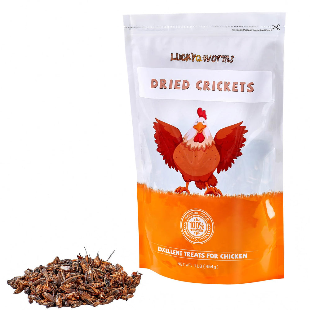 LuckyQworms stand-up resealable packaging keeps freshness between feedings