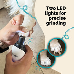 LuckyTail USB-rechargeable cordless design for on-the-go grooming