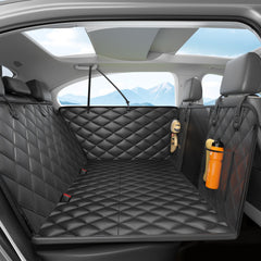 Lufebut dog car seat cover back seat hammock for secure travel