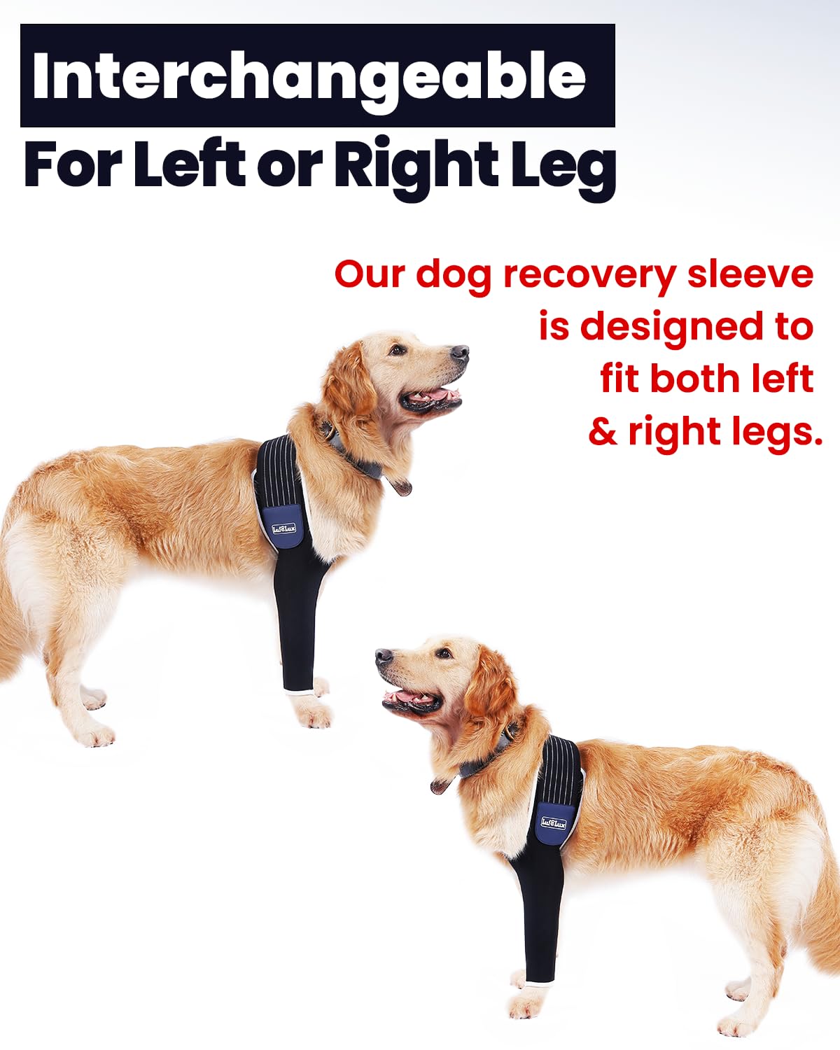 LufeLux easy-on-off design enables quick dressing and removal
