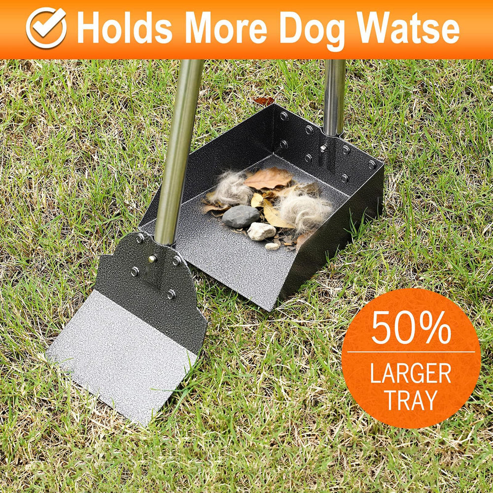 LUFFWELL Pooper Scooper anti-stick coating eases rinsing