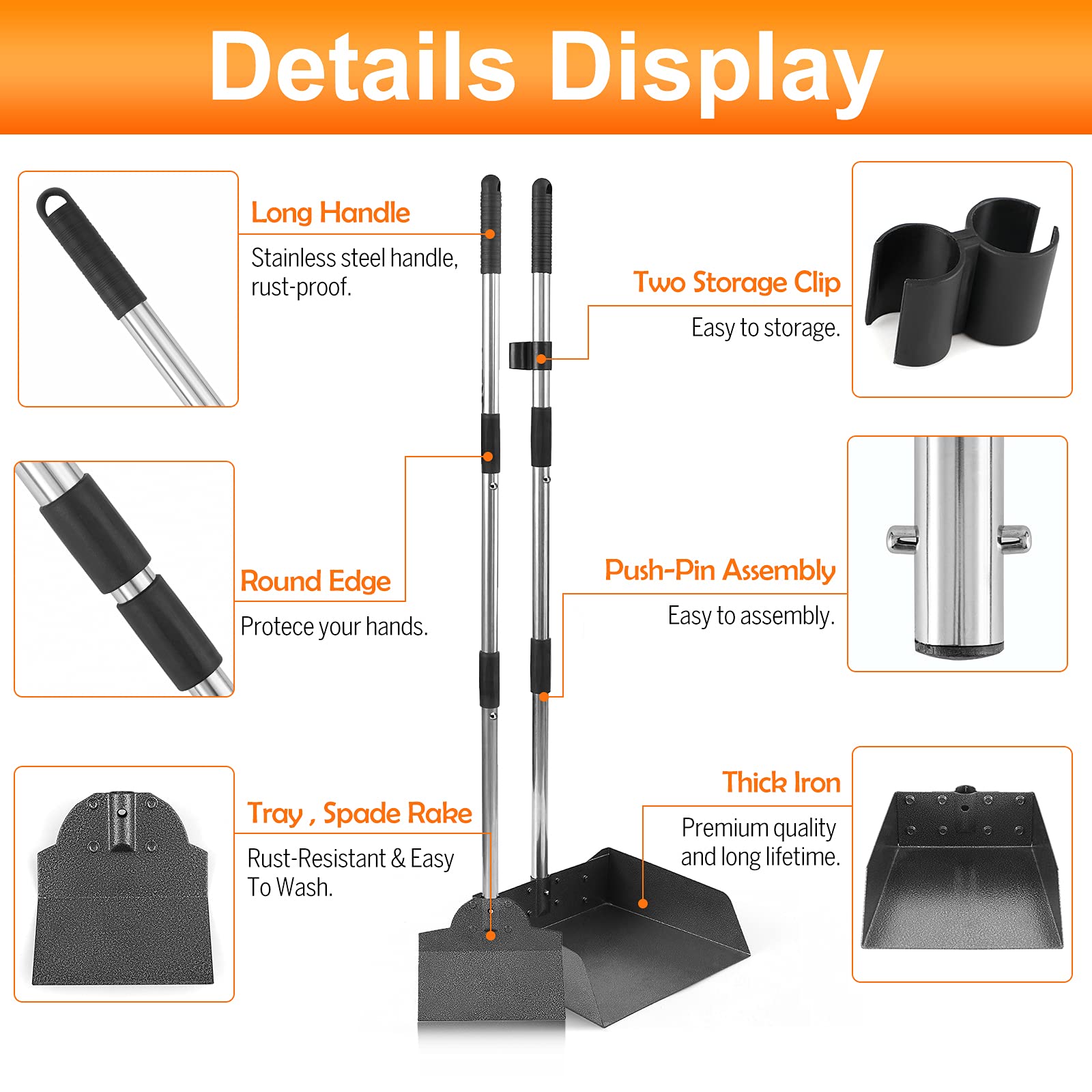 LUFFWELL Extendable handle demonstrates adjustable length for comfortable standing use.
