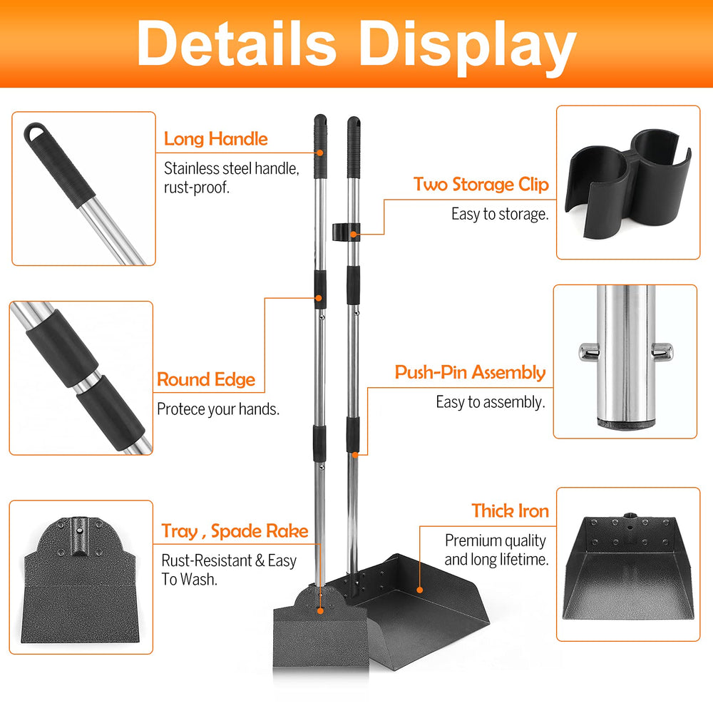LUFFWELL Extendable handle demonstrates adjustable length for comfortable standing use.