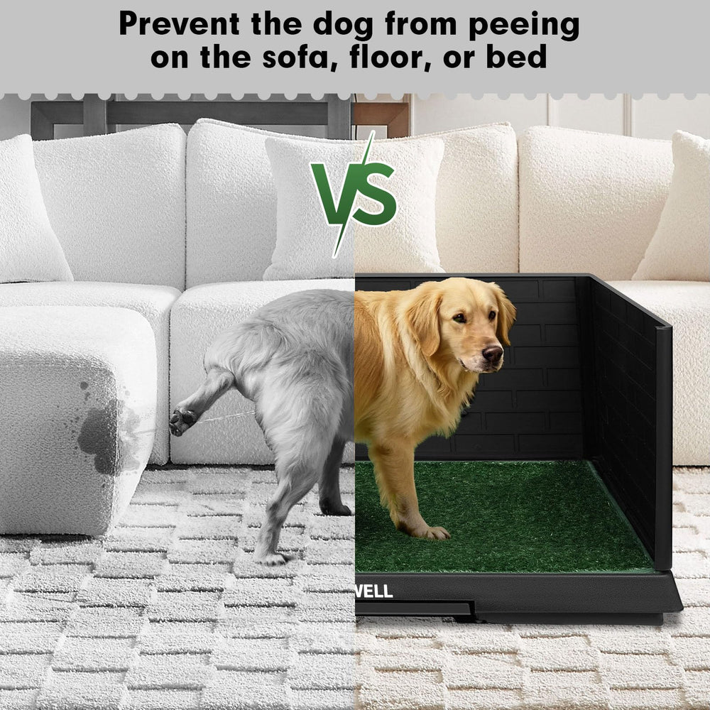 LUFFWELL ideal for puppies and seniors learning potty etiquette