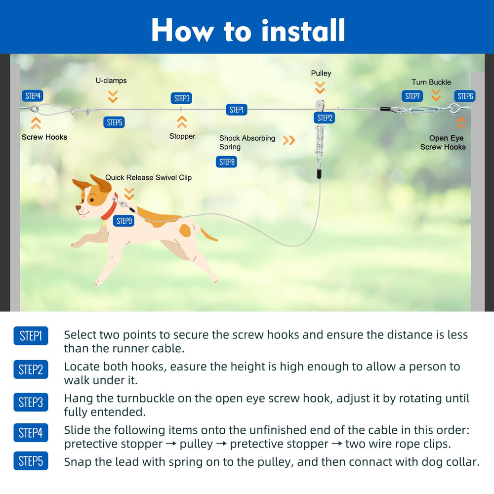 LUFFWELL yard setup-instructions enable quick, straightforward installation.