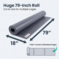 LUFTPETS EVA liner with five stickers for precise, customizable fit