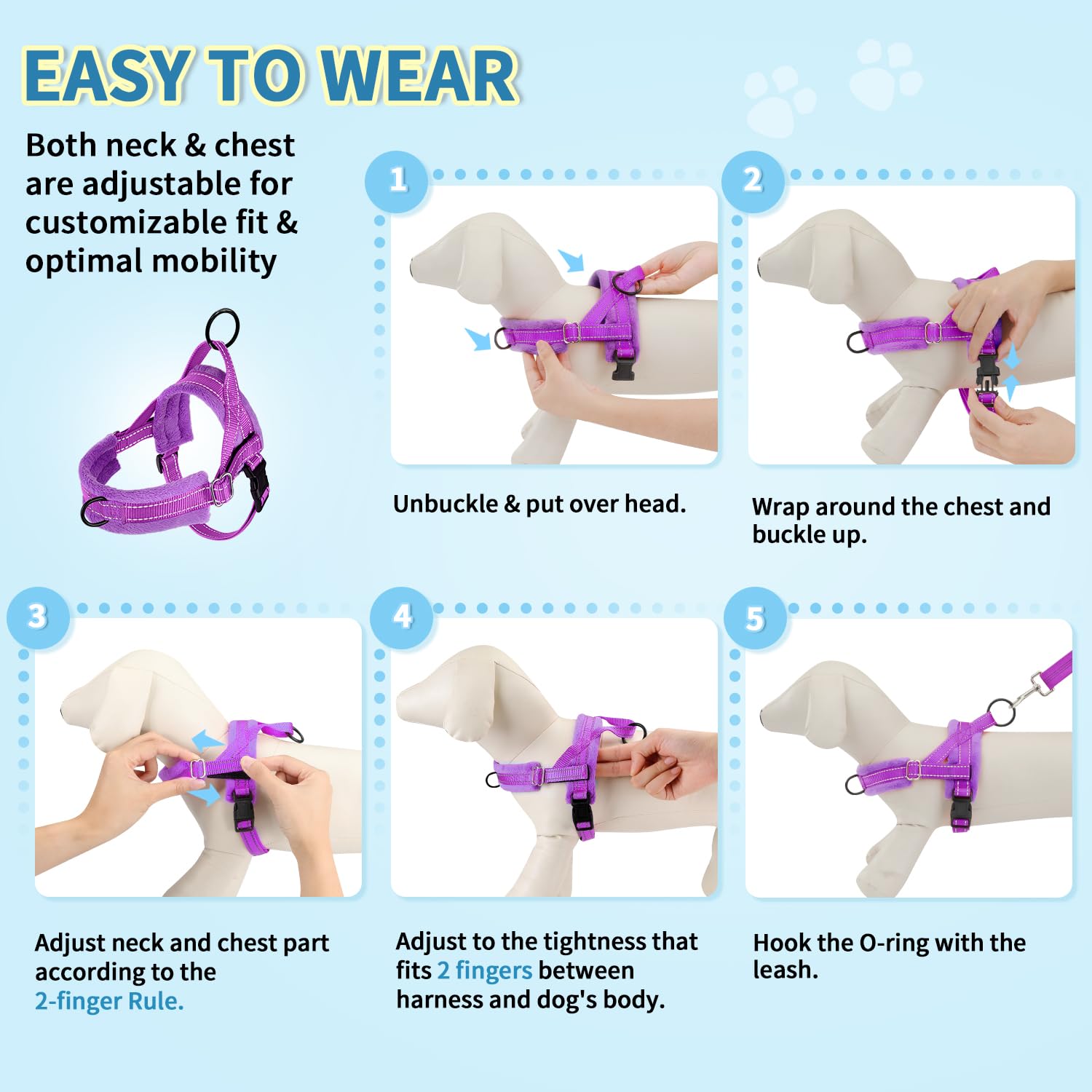 Lukovee 4 ft bungee leash reduces pulling shocks
