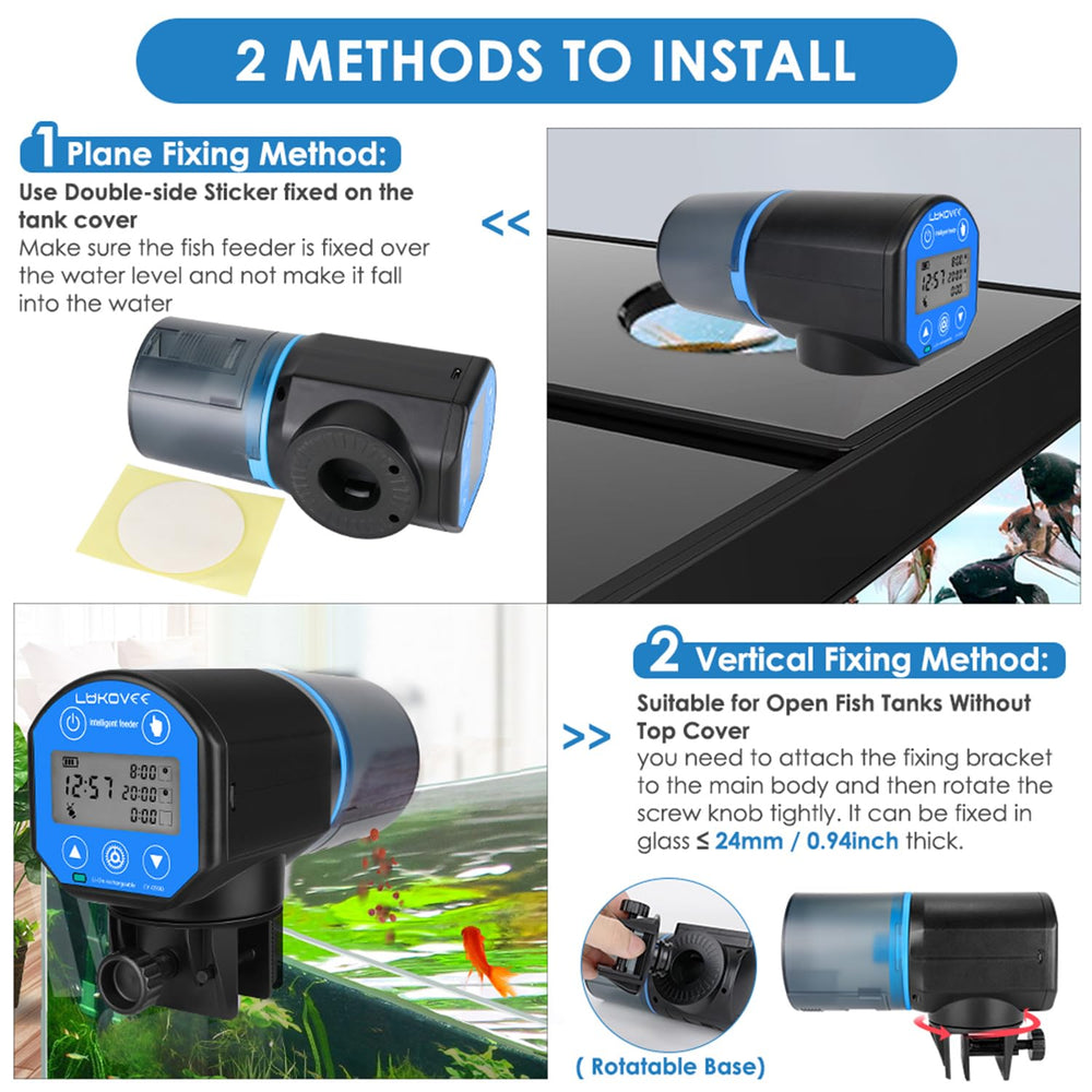 Lukovee moisture-proof body protects electronics in humid tanks.
