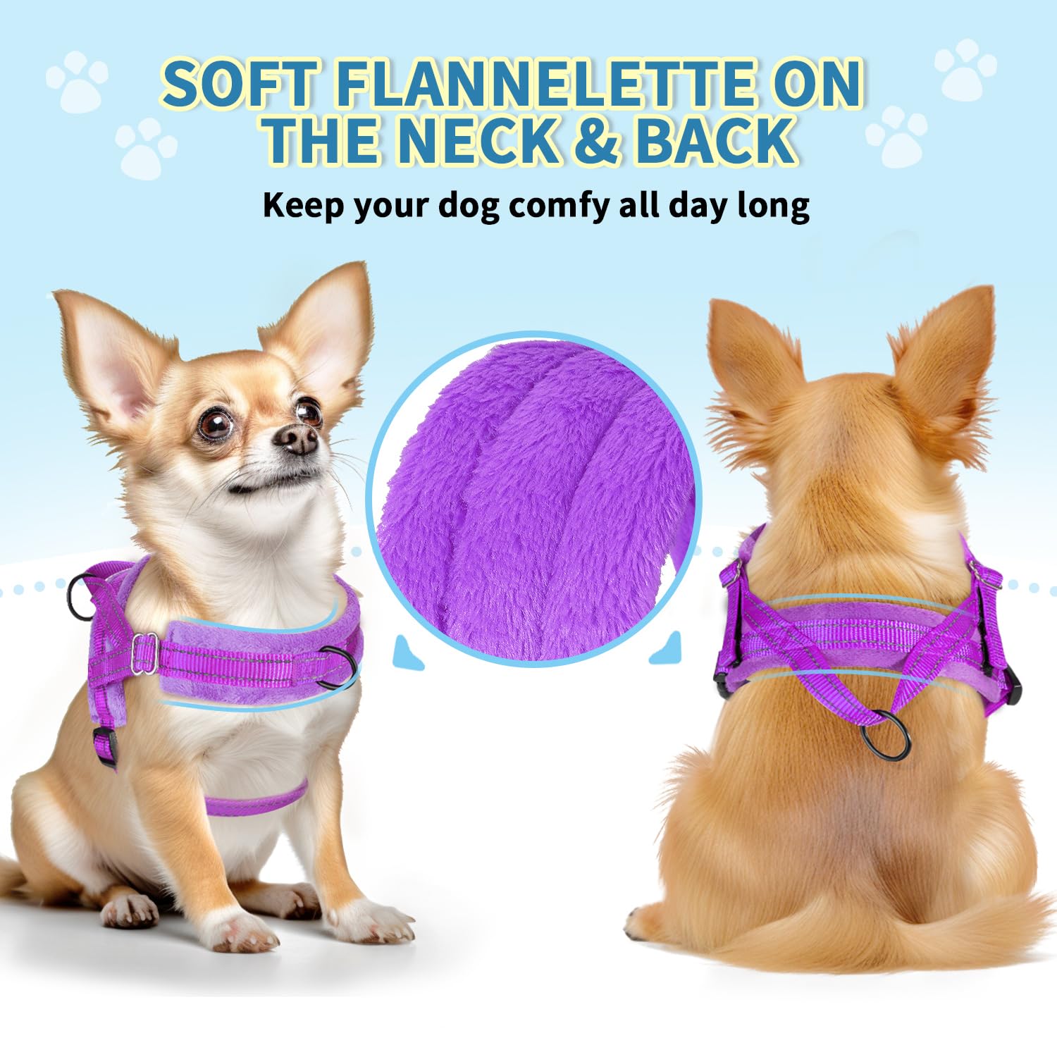 Lukovee back O ring leash attachment for versatile control