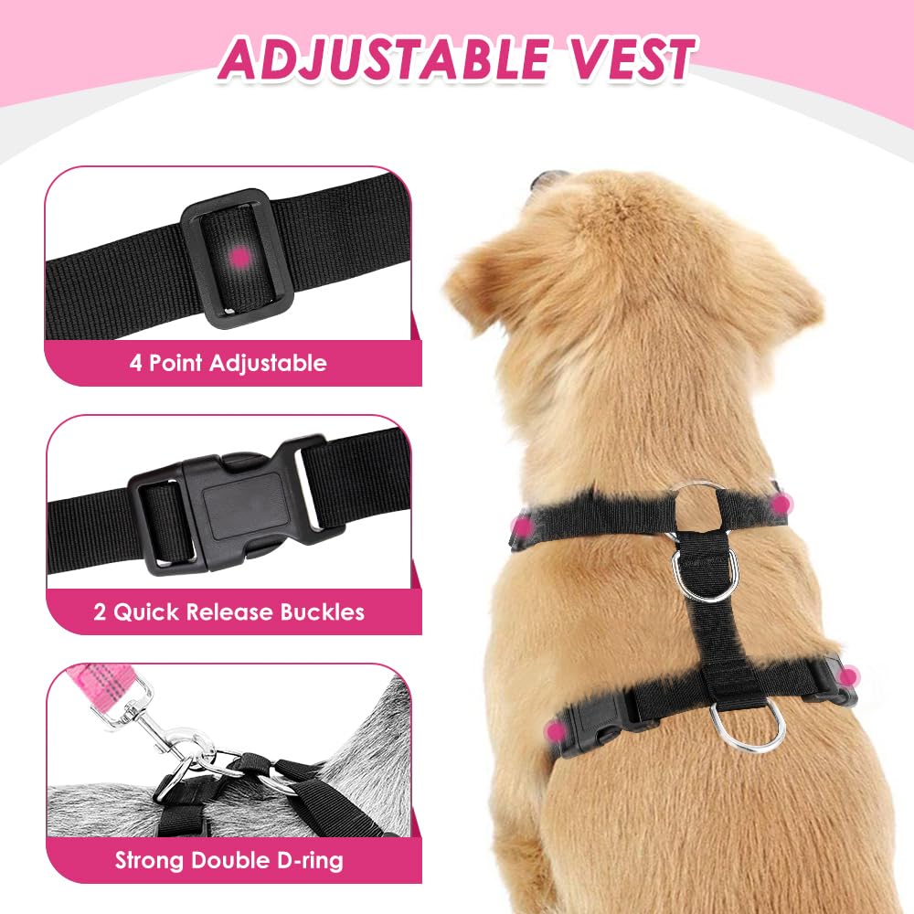 Lukovee breathable mesh chest vest prioritizes airflow and pet comfort