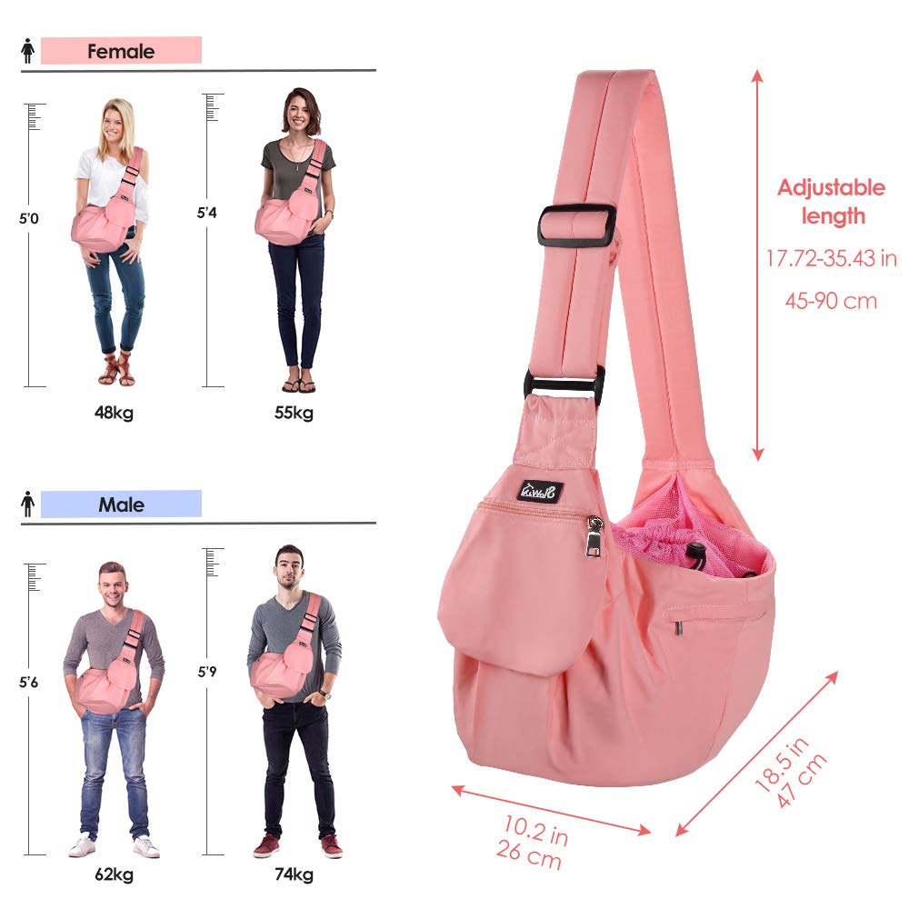 Lukovee dog sling is machine washable for easy cleaning.