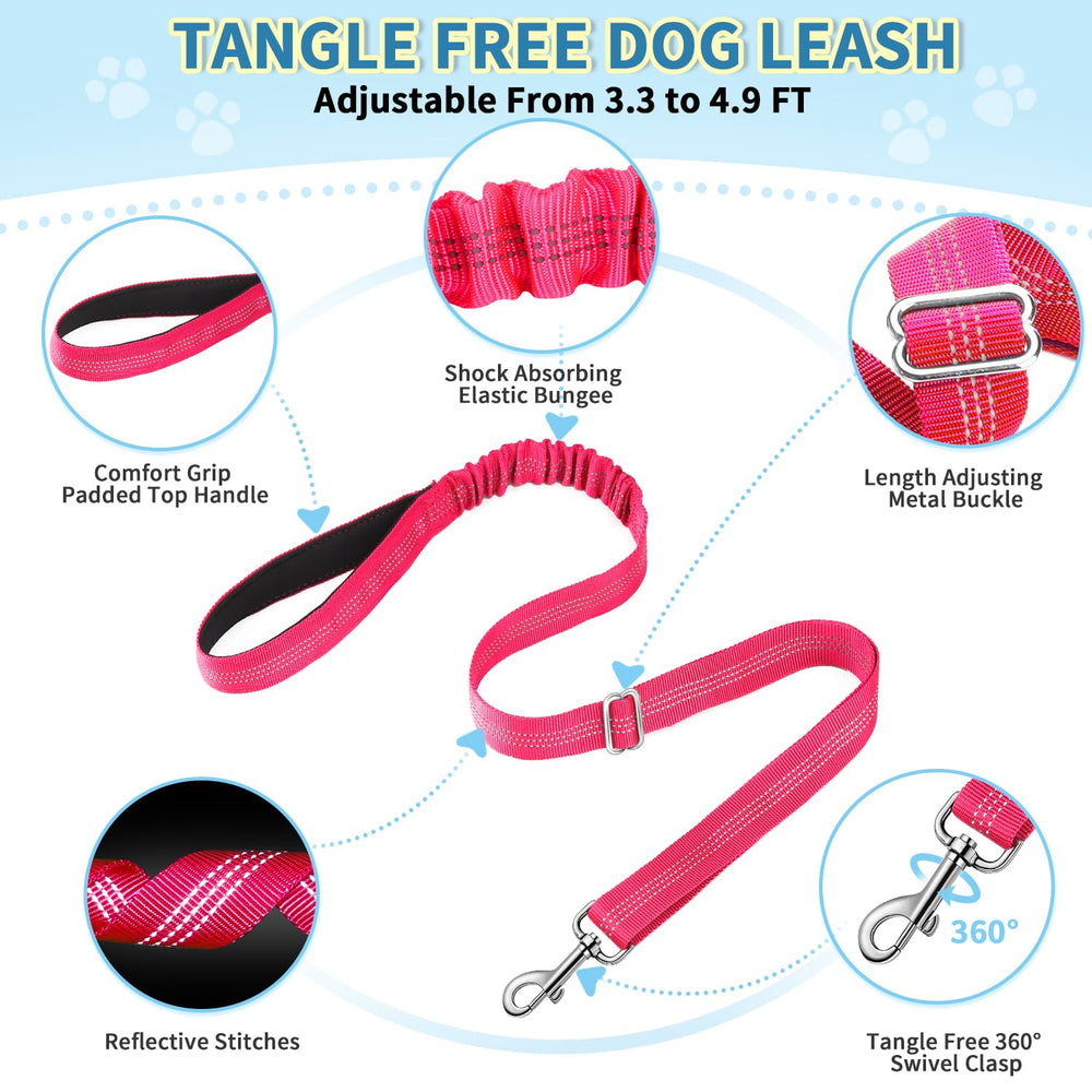 Lukovee front-strap D-ring design for front-pulling management during training walks.