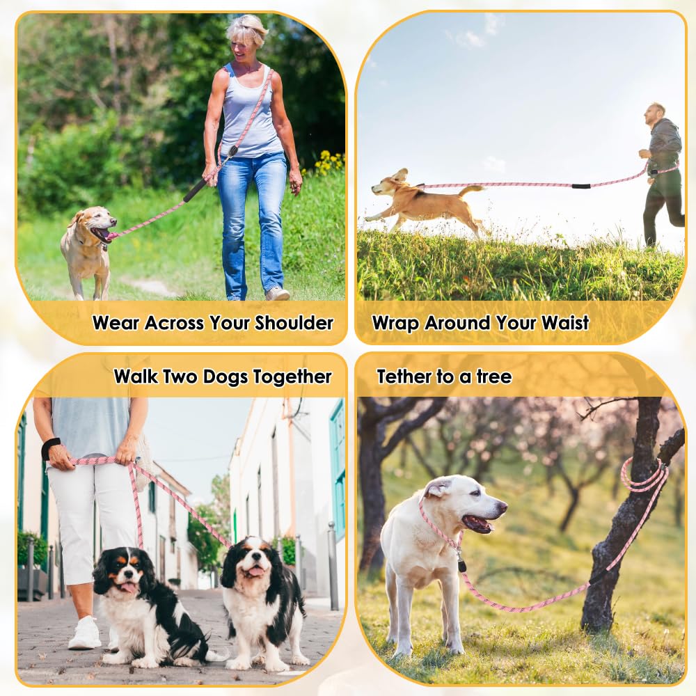 Lukovee heavy-duty nylon leash ensures durability during vigorous sessions.