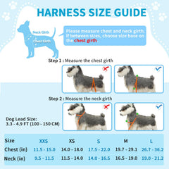 Lukovee No Pull harness front D-ring aids controlled lunging during walks