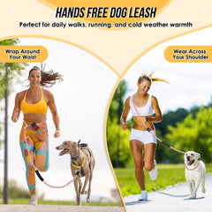 Lukovee no-pull design reduces tension during walks for comfortable training.
