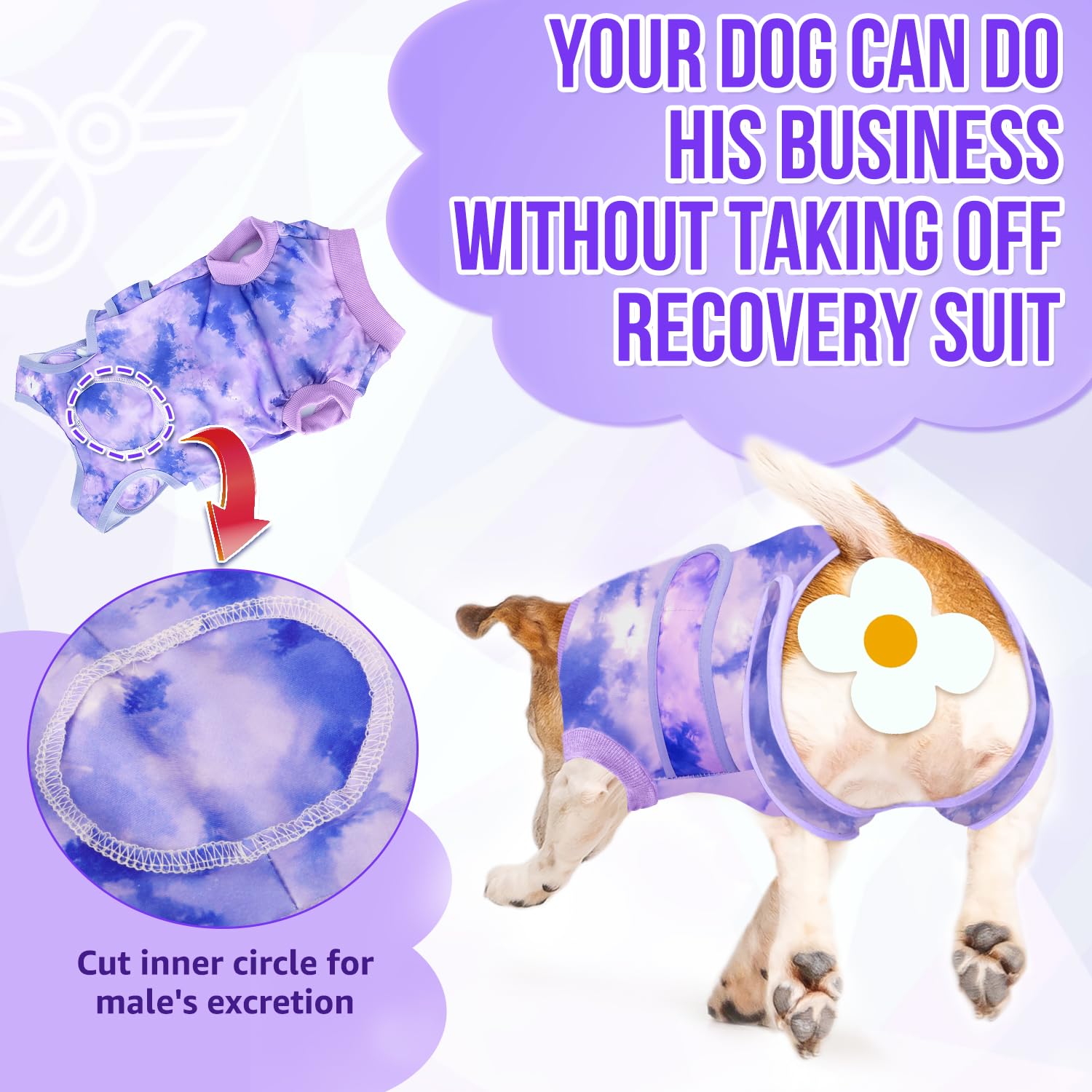 Lukovee back magic tape keeps the fit secure