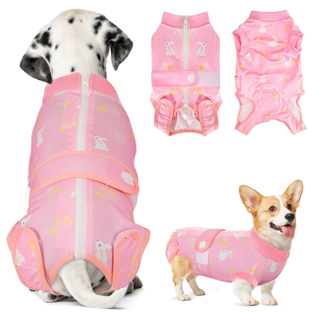 Lukovee Recovery Suit back zipper enables quick post-surgery changes.