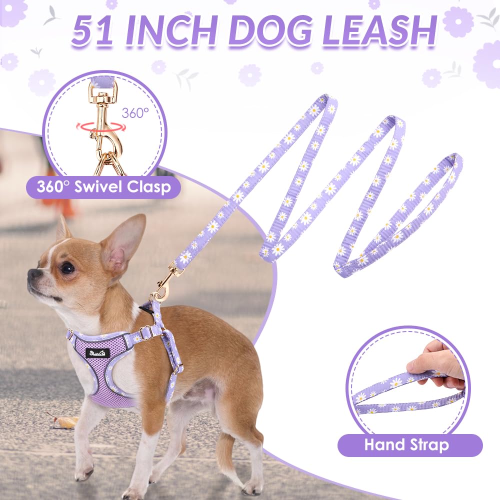 Lukovee purple pattern harness highlighting vibrant style and personality