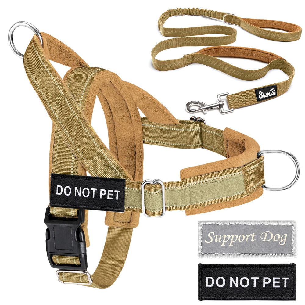 Lukovee included strap set: Support Dog and DO NOT PET