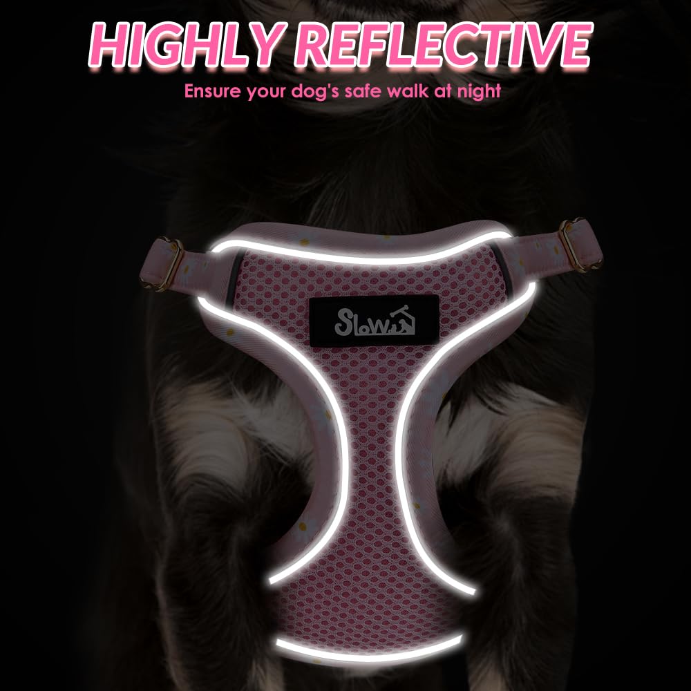 Lukovee Ultra-light harness 0.9oz pink XXS for comfortable daily use