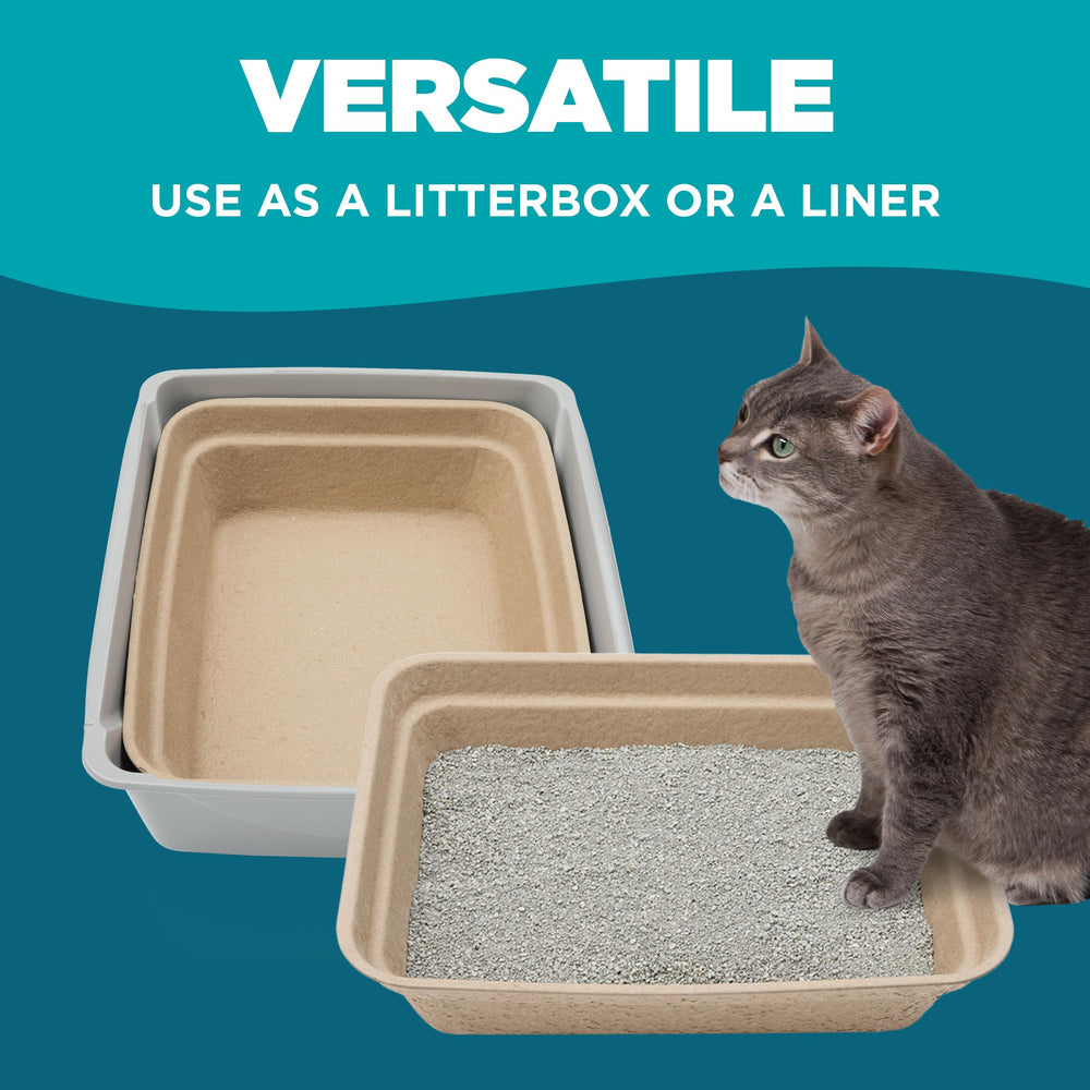 Recycling-friendly LumaKa Pets litter box supports sustainable routines.