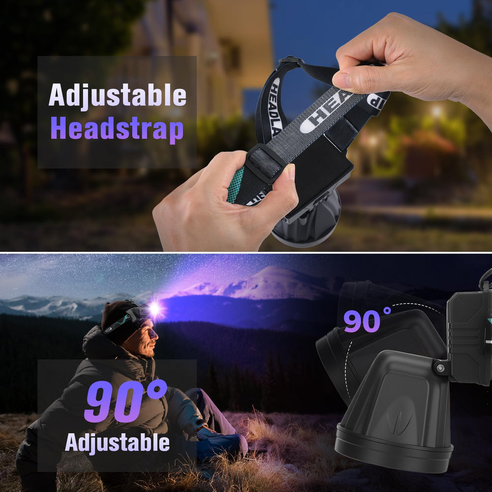 Lumenshooter hands-free headband enables comfortable, hands-free nighttime inspections.