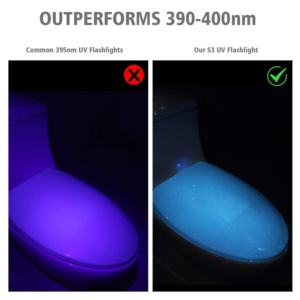 LUMENSHOOTER S3 mineral fluorescence UV beam helps mineral discovery.