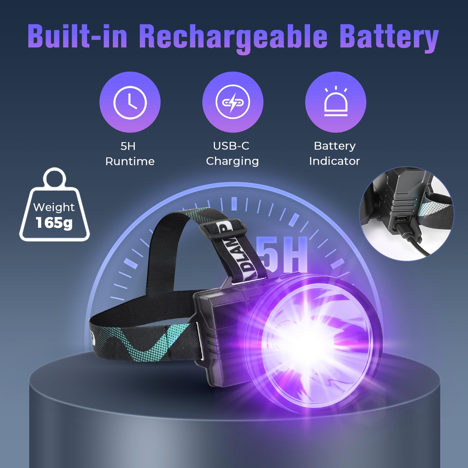 Lumenshooter USB charging keeps the light ready for extended outdoor use.