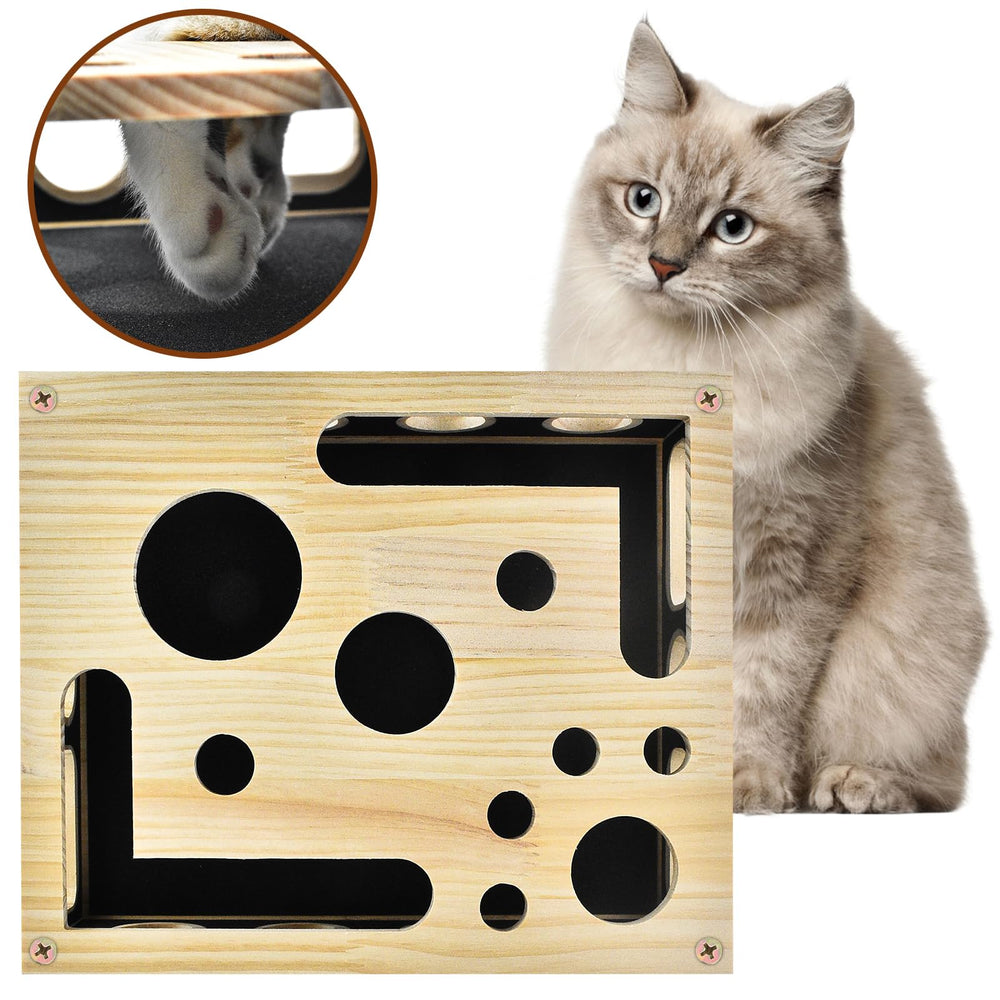 Lumixa modern design helps cats stay engaged during play