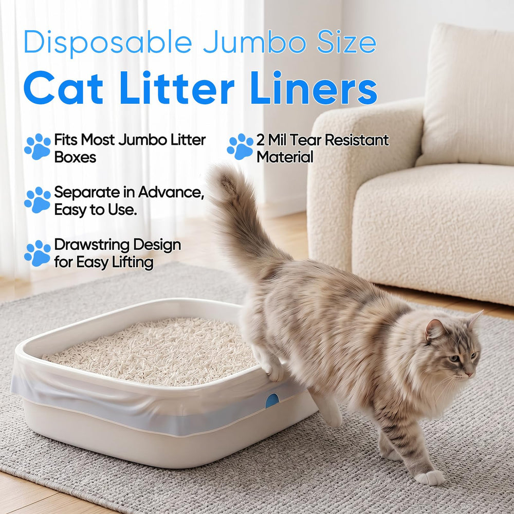 Lunoleum 2mil extra-thick liner offers tear resistance during refills.