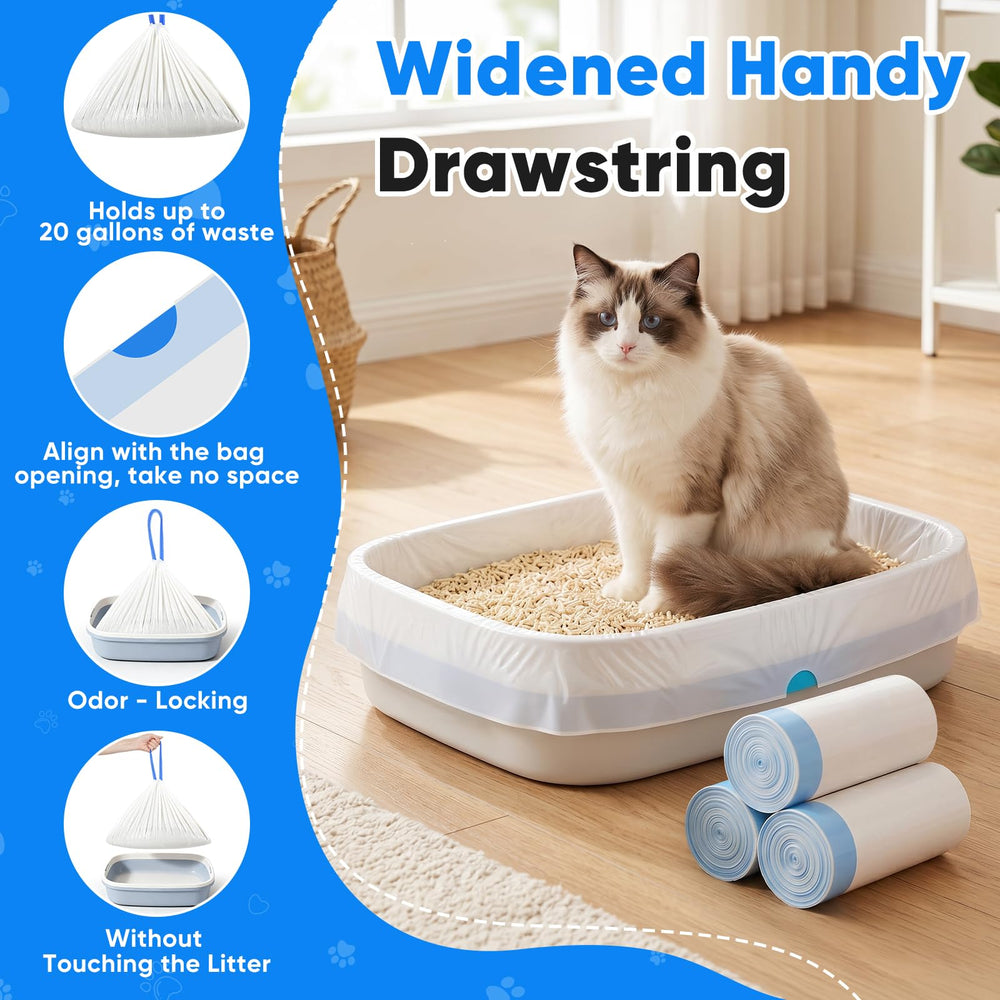 Lunoleum 36x18 liner fits a variety of large litter boxes and reduces changes.