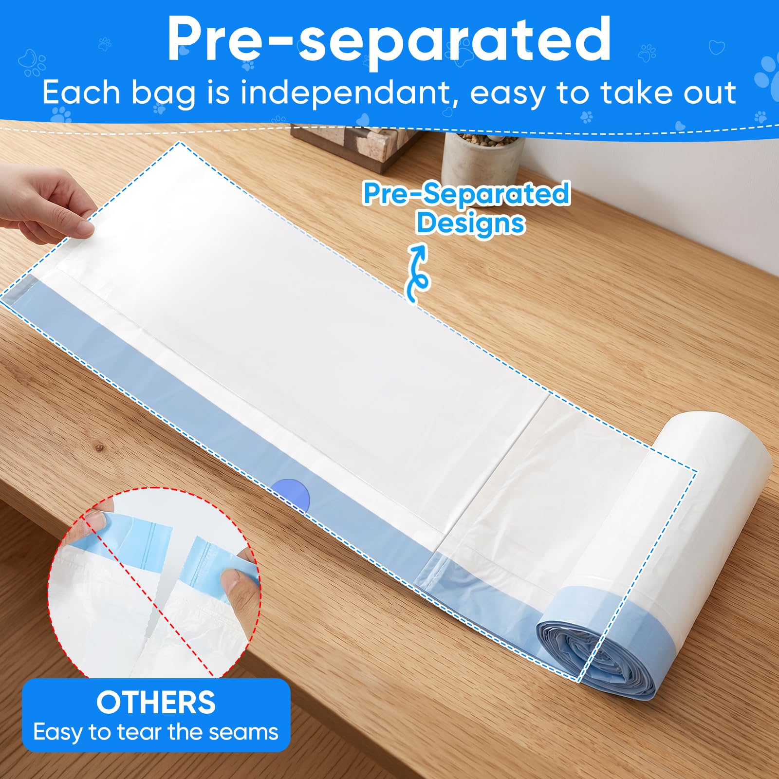Lunoleum leakproof LDPE liner blocks urine contact to keep the box clean.