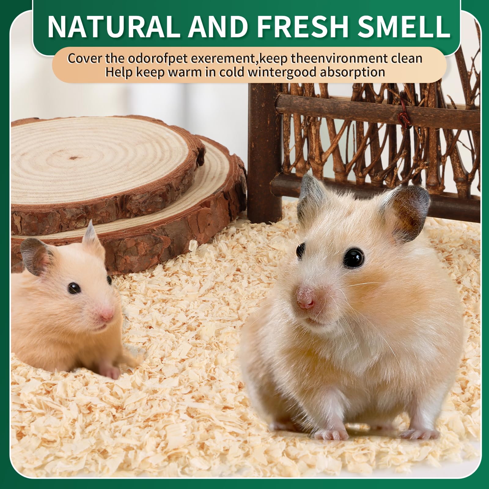 Luoglude eco-friendly bedding is biodegradable and easy to dispose of.
