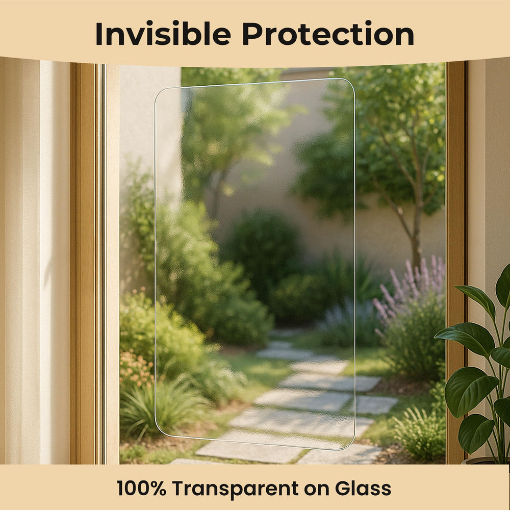 Lupvar door protection on trim prevents scratches from active dogs